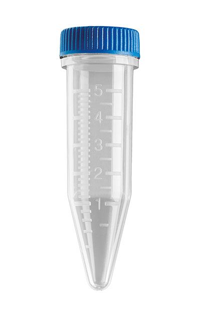 CENTRIFUGE TUBE, 5ML, CONICAL BOTTOM WITH SCREW CAP, (HP1008), (300 PCS/ PACK)_0