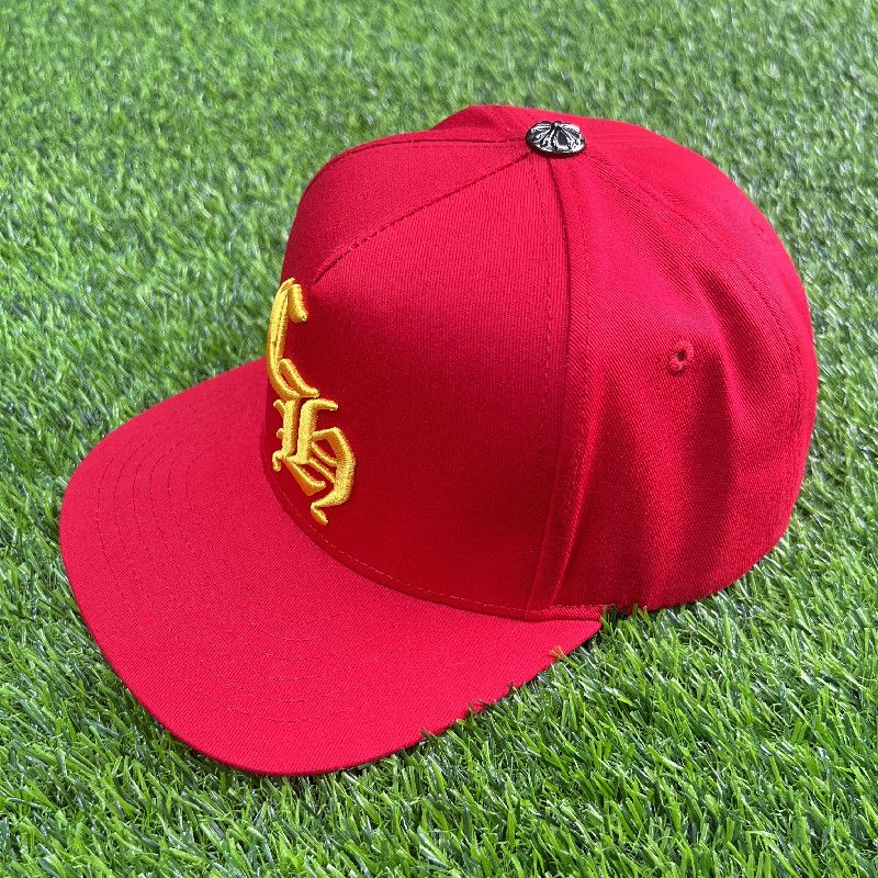 CH BASEBALL CAP RED_2
