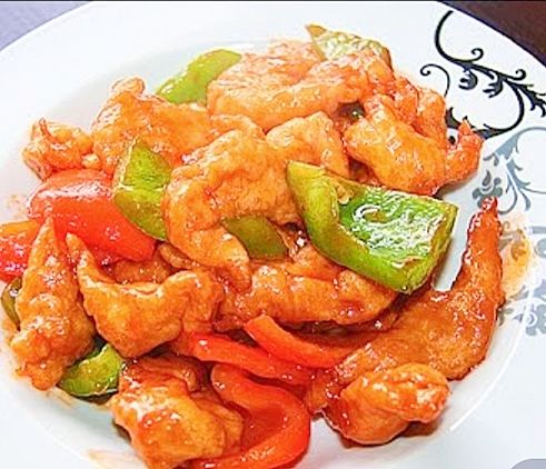 M 4 - 酸甜鸡丁 (Sweet & Sour Chicken)_0