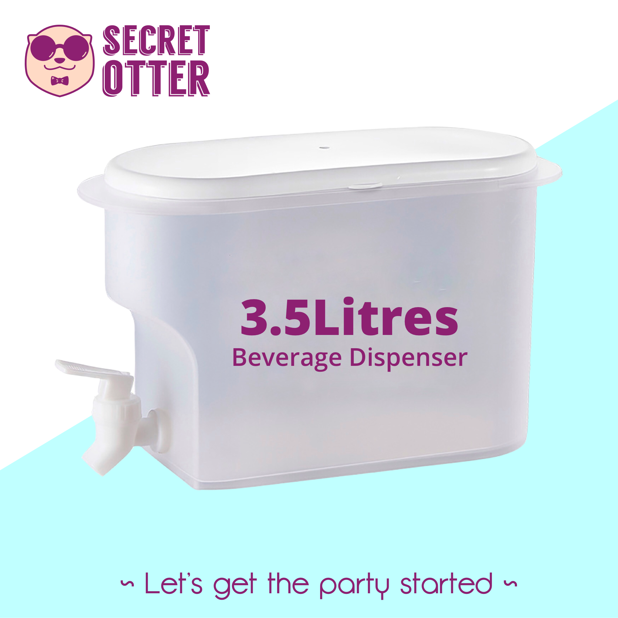 1 x 3.5Litres Beverage Dispenser for Mixture_0