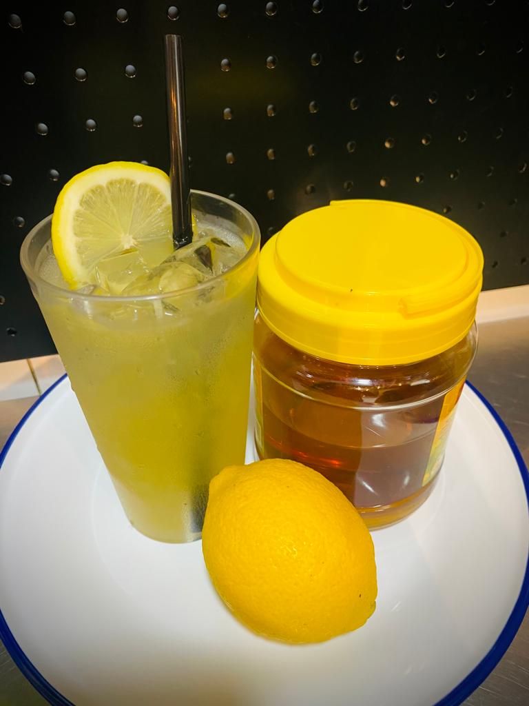 Iced Honey Lemon Drink_0