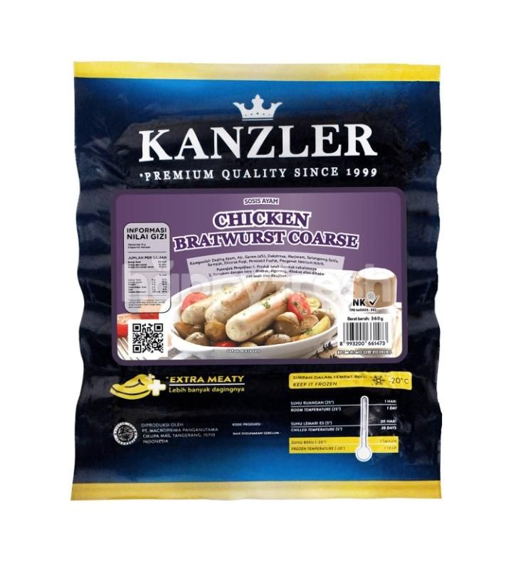Sosis Kanzler Chicken Bratwurst Coarse_0