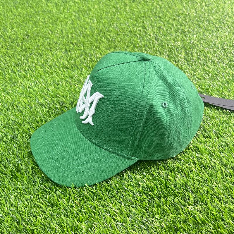 AMIRI CURVED PEAK GREEN LOGO_2