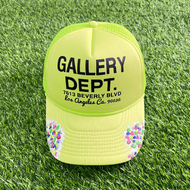 GD CURVE PEAK HAND-PAINT LIME _4