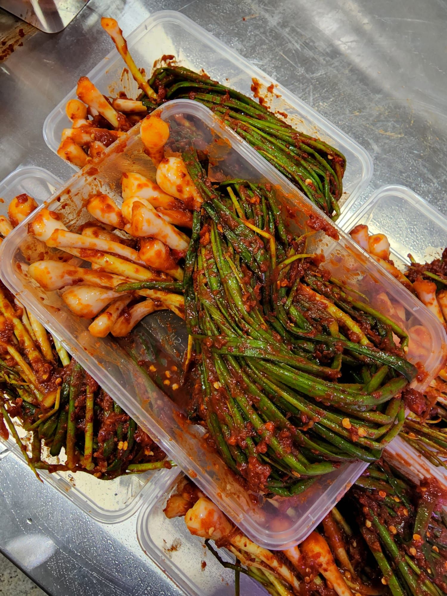 실비 파김치(super spicy spring onion kimchi)_0