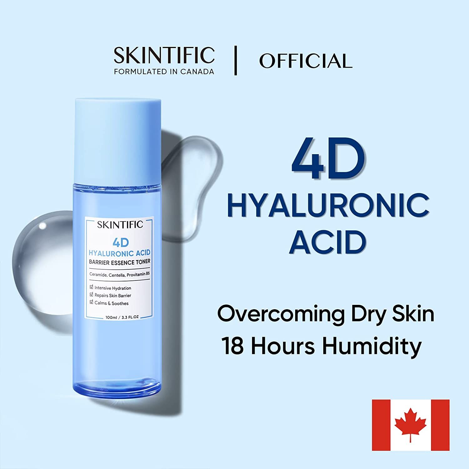 Skintific 4D Hyaluronic Acid Barrier Essence Toner 100ml_1