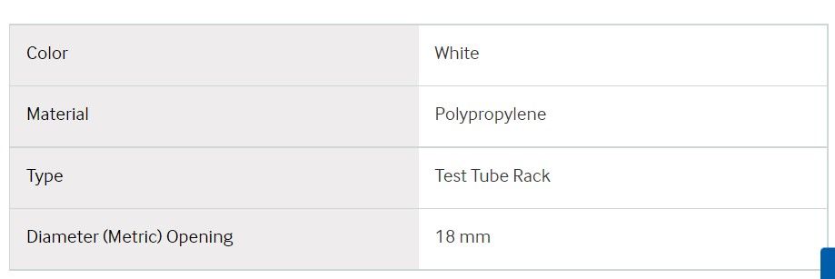 Azlon Polypropylene Test Tube Rack_2