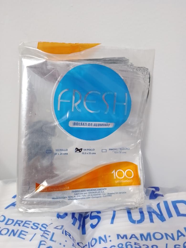 Bolsa de Aluminio FRESH 1/4 Pollo_0