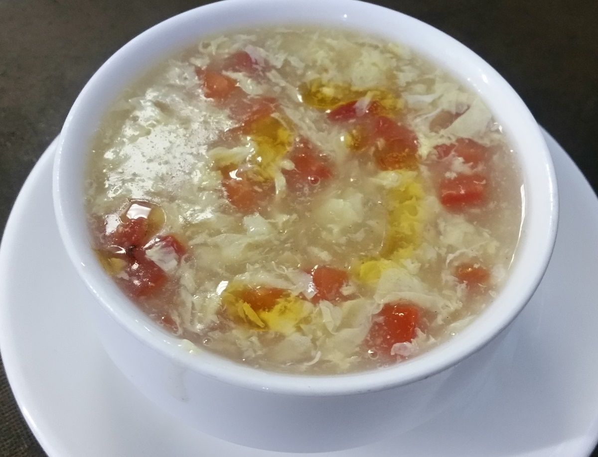 Tomato White Egg Soup   西红柿蛋汤  (Regular or Large)_0