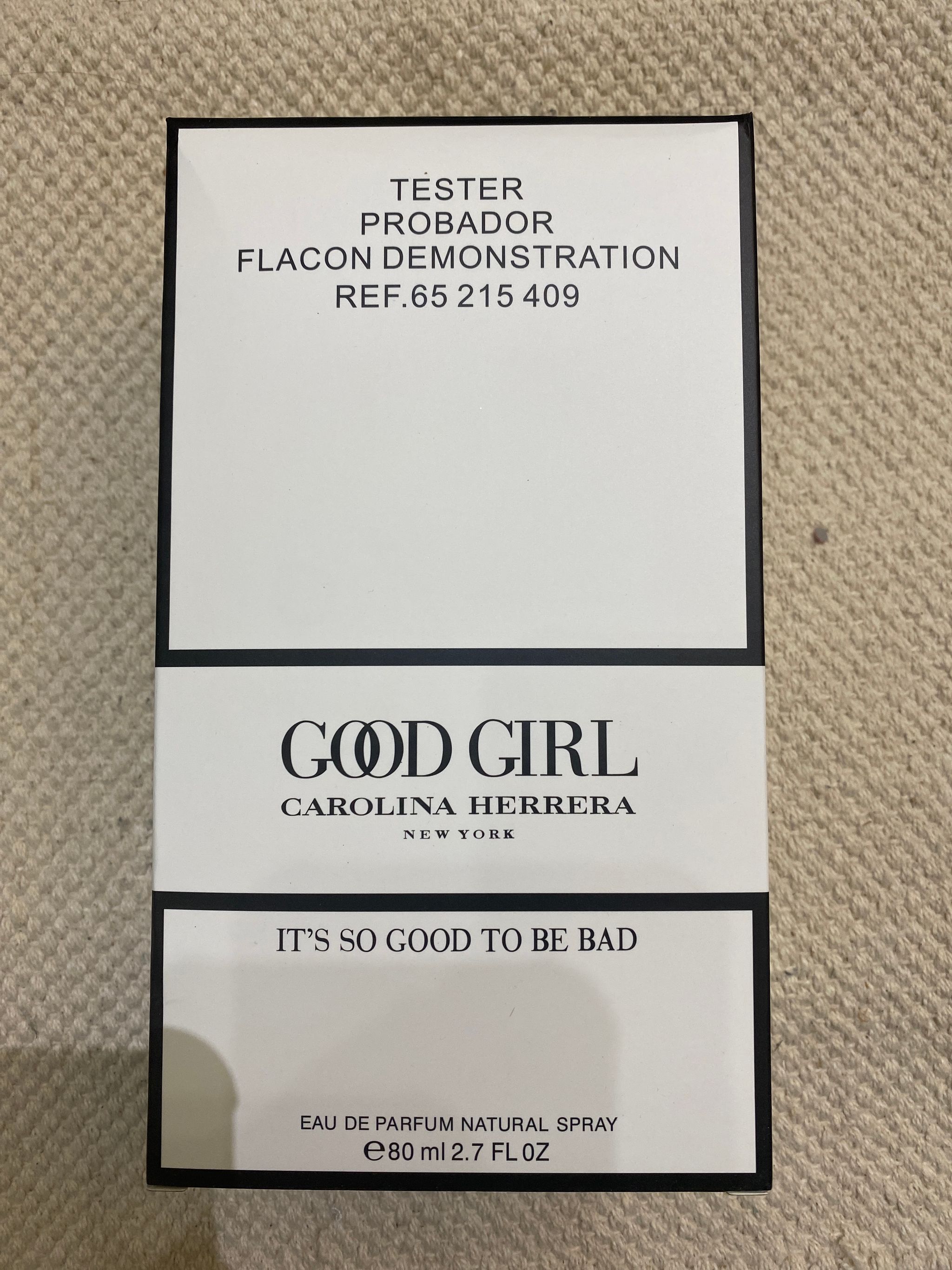 Carolina Herrera Good Girl Tester ( black bottle )_0