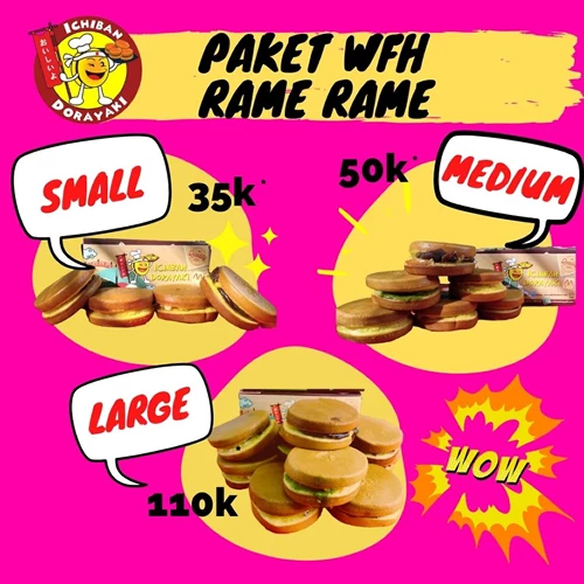 ICHIBAN DORAYAKI PAKET WFH RAME-RAME_0