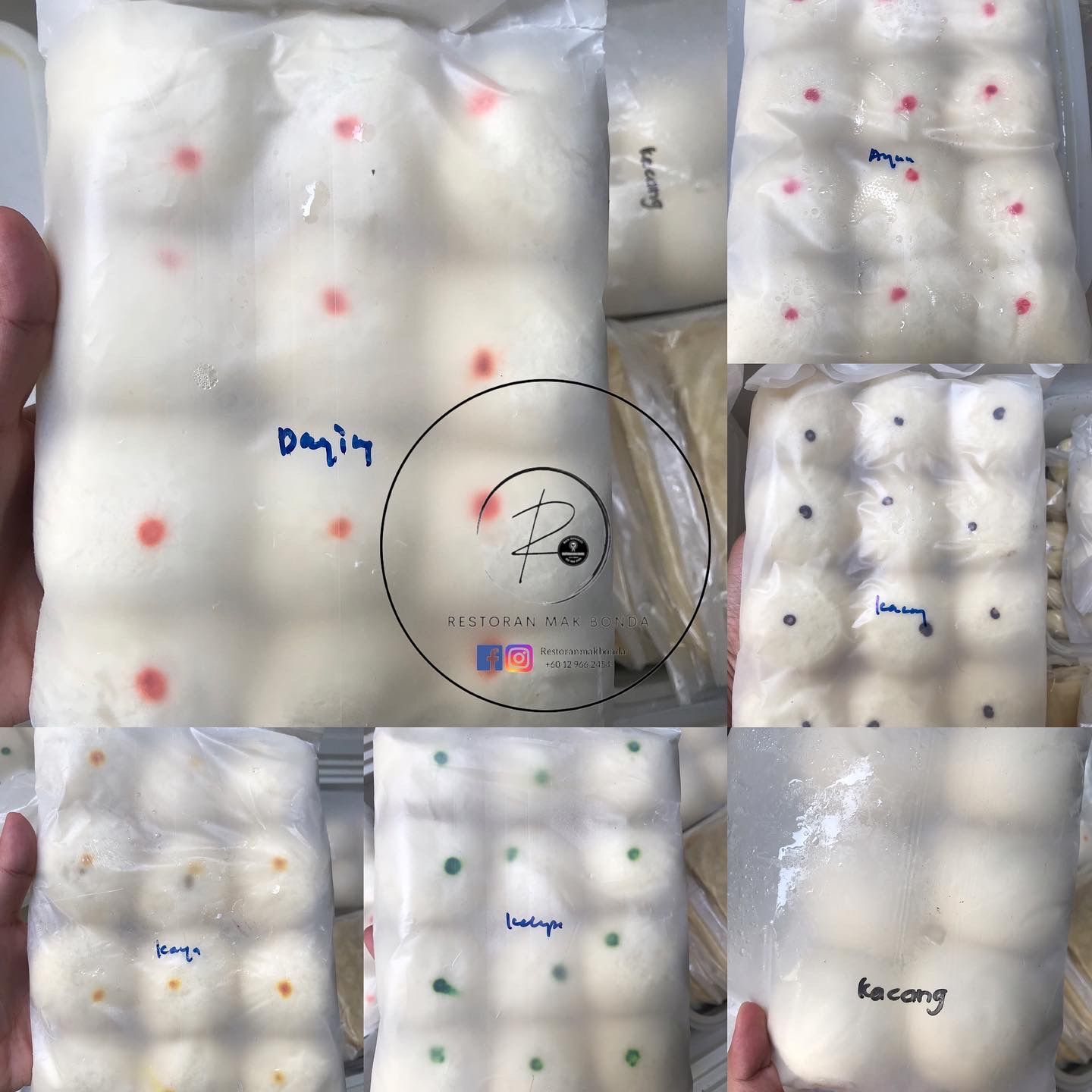 Pau (Ayam/Kaya/Daging/Kelapa/Kacang)_0