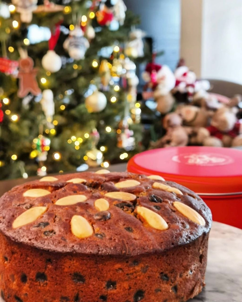 Traditional English Fruitcake (Dundee Cake)_3