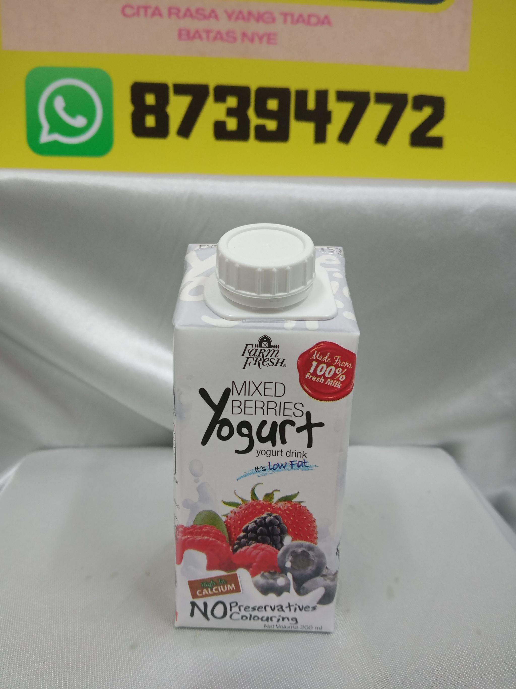 Mix Berries yogurt 200ml_0