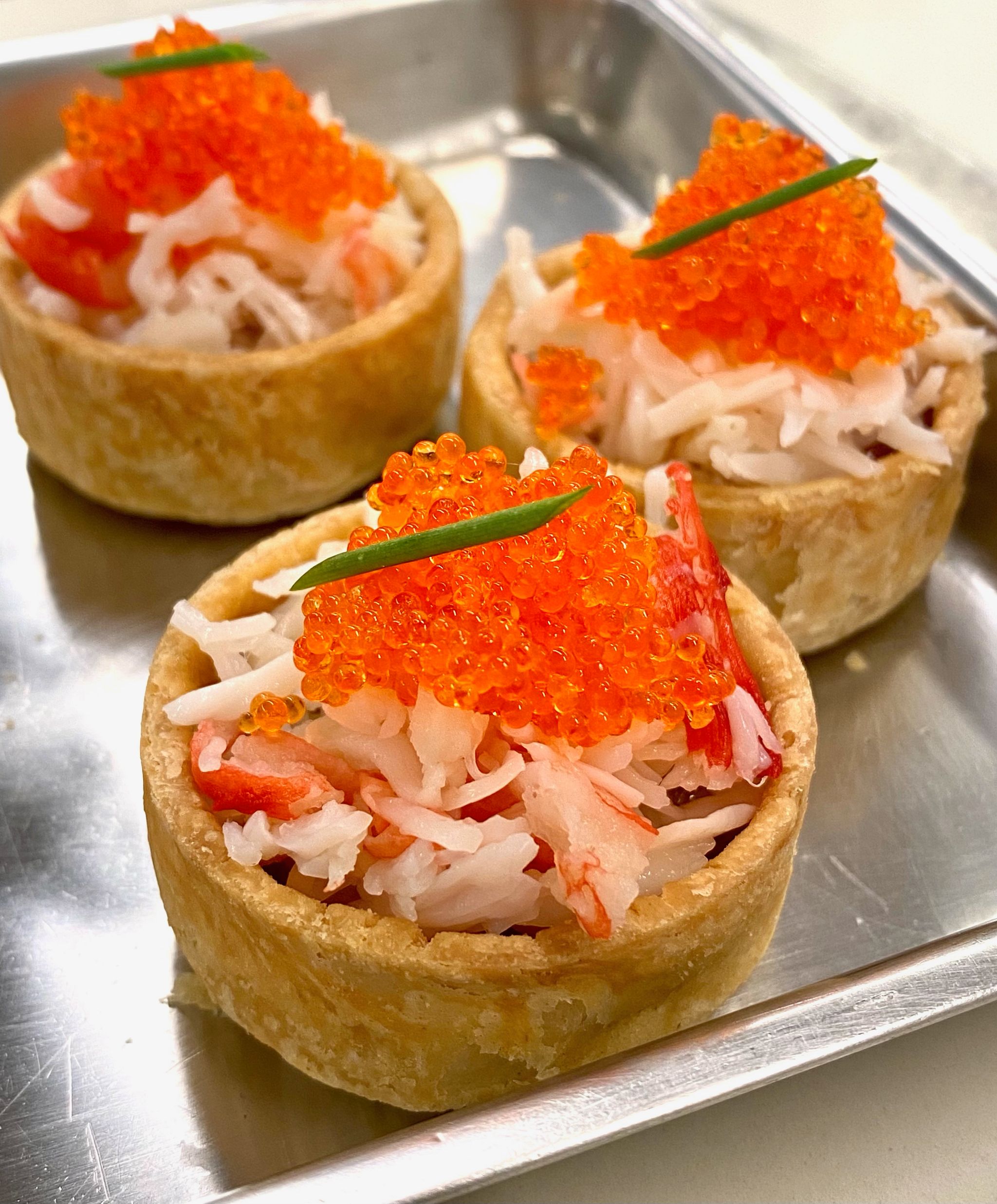 King Crab & Tobiko Tartlet - 4pcs _0