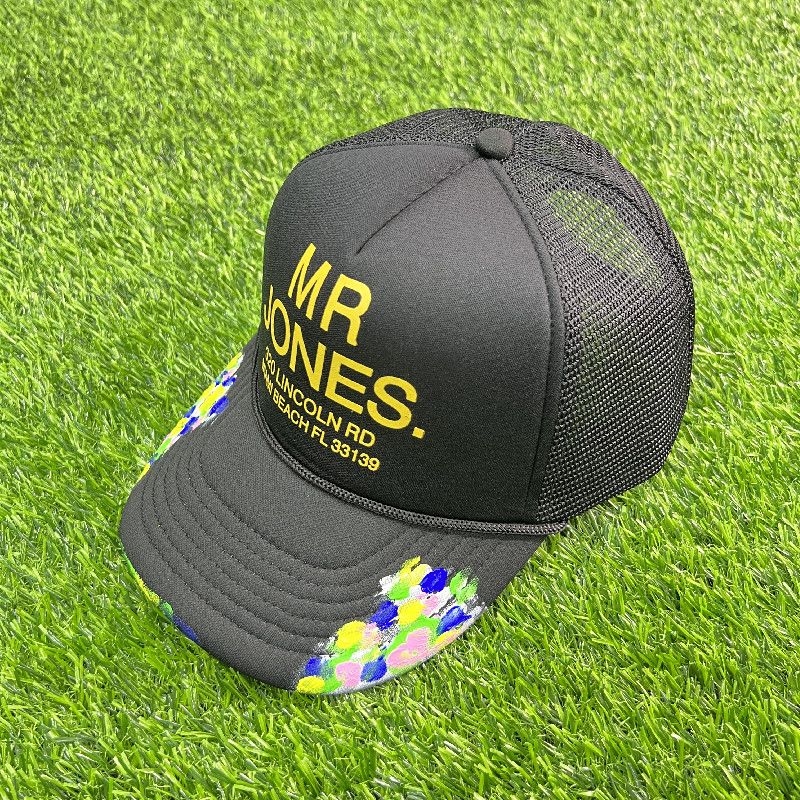 GD CURVE PEAK MR JONES HAND PAINT BLACK_2