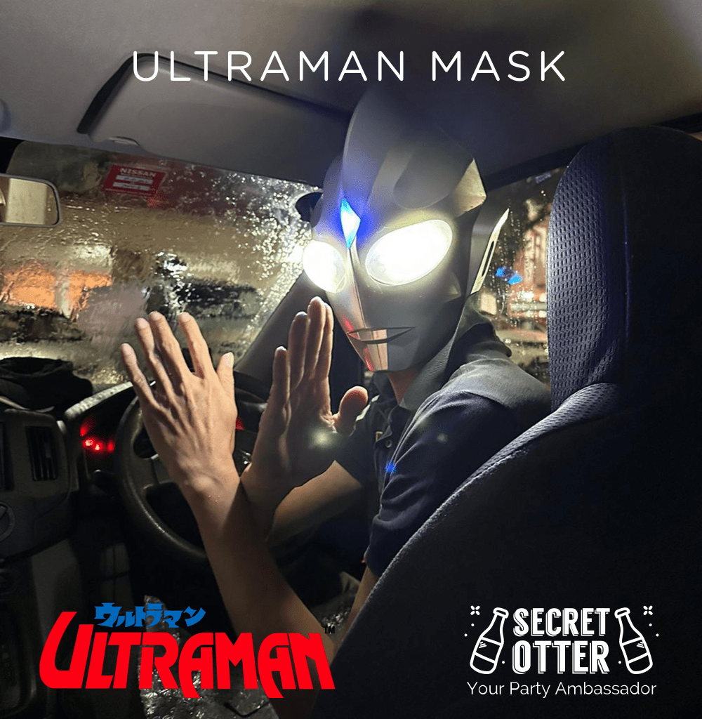 Ultraman full face mask with LED Glowing Eyes!_0