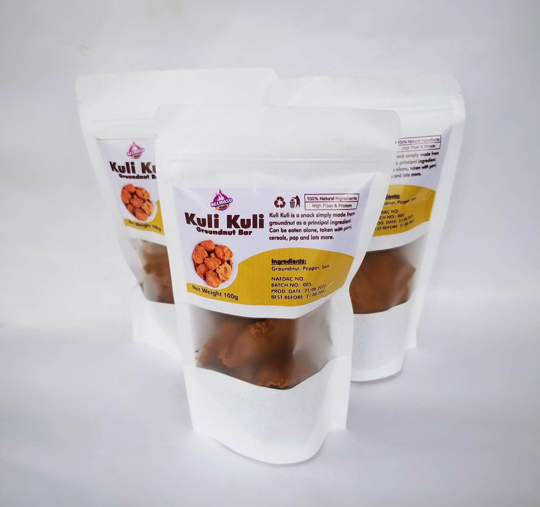 Kuli-kuli (Groundnut bar) 100g_0