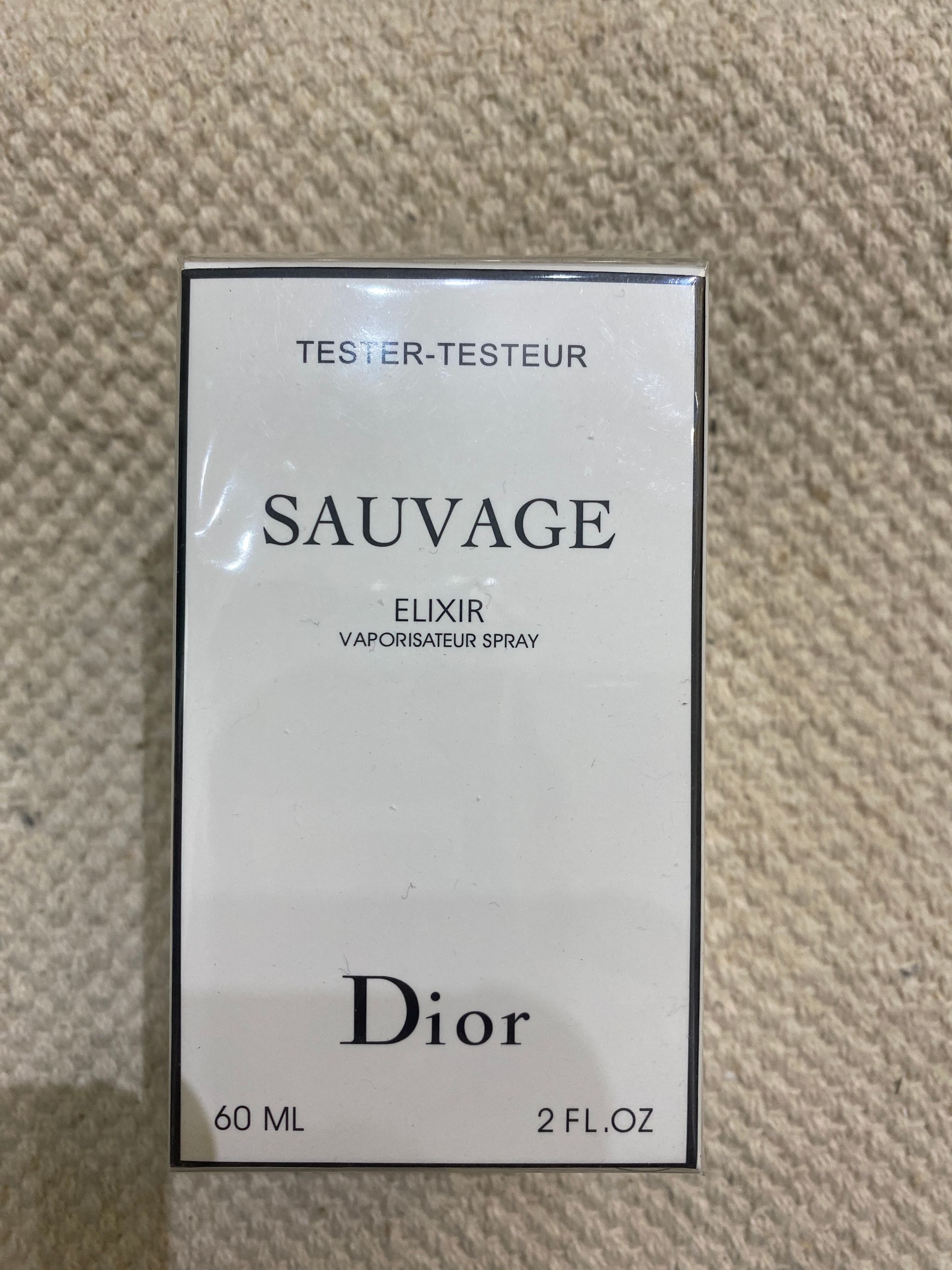 Dior sauvage elixir tester_0