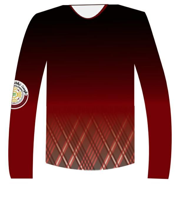 Baju Sukan Kolar Bulat Lengan Panjang Perempuan PTEB Size  S _0