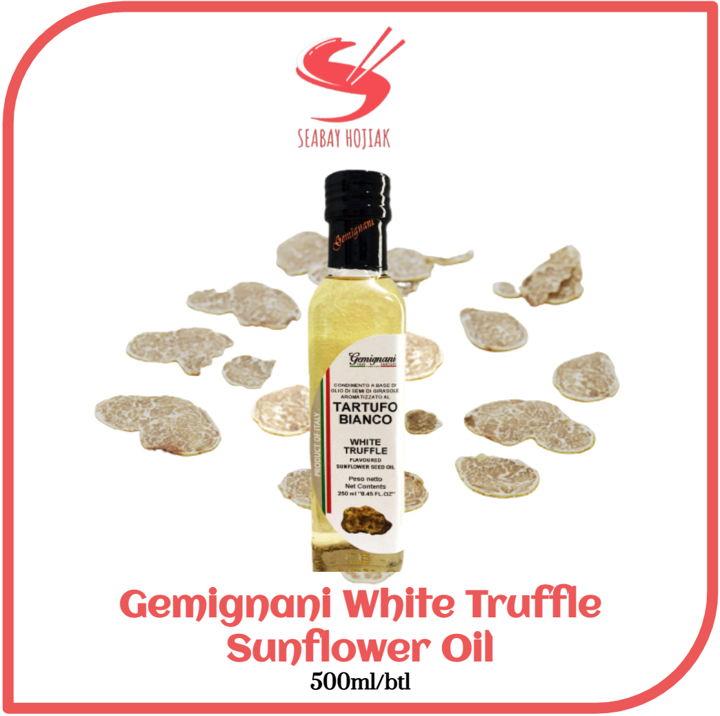 Gemignani White Truffle Sunflower Oil 500ml_0