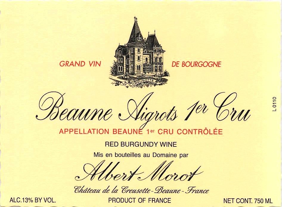 ALBERT MOROT BURGUNDY BEAUNE 1'ER CRU LES AIGROTS OLD-&-RARE VINTAGE 2006 RED (FRANCE)_1