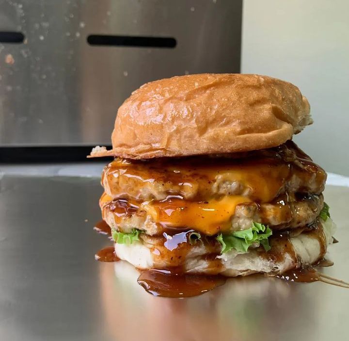 Double-it Cheese Burger (Chicken)_0