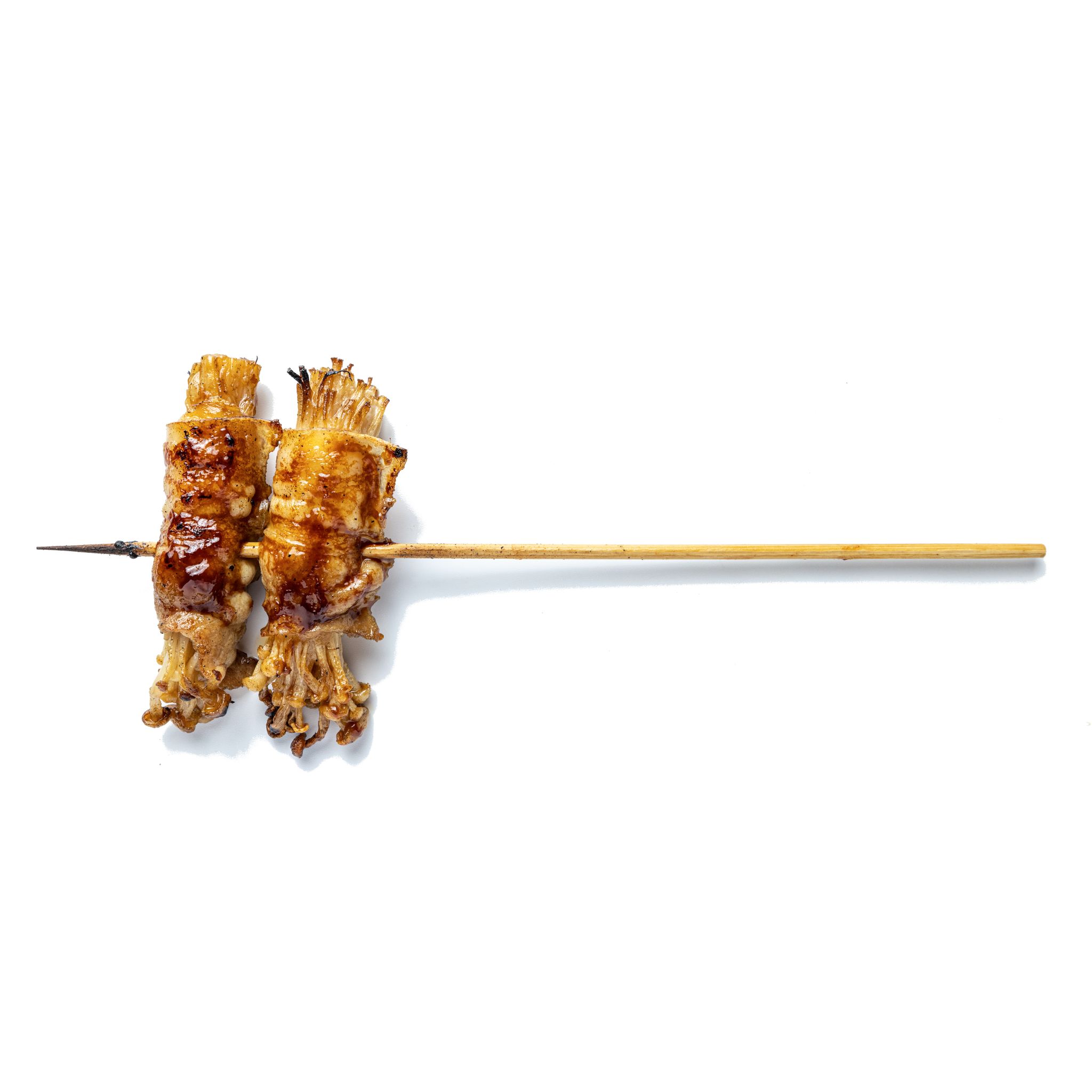 Enoki Mushroom wrapped with Pork Belly BBQ Stick 三层肉包金针菇_0