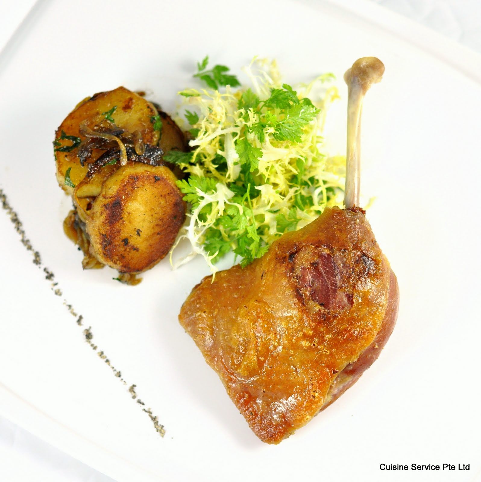 Signature Duck Leg Confit, 220 gram - 1 piece (Frozen)_0