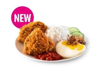 Nasi Lemak McD + 2pcs Ayam Goreng McD Regular_0