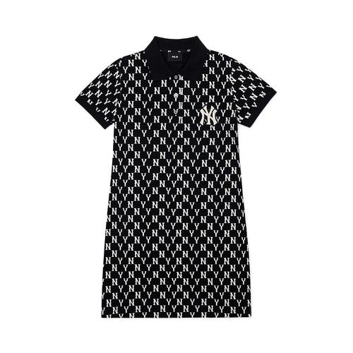 Womans MONOGRAM T-Shirt Dress NEW YORK YANKEES - C31_0