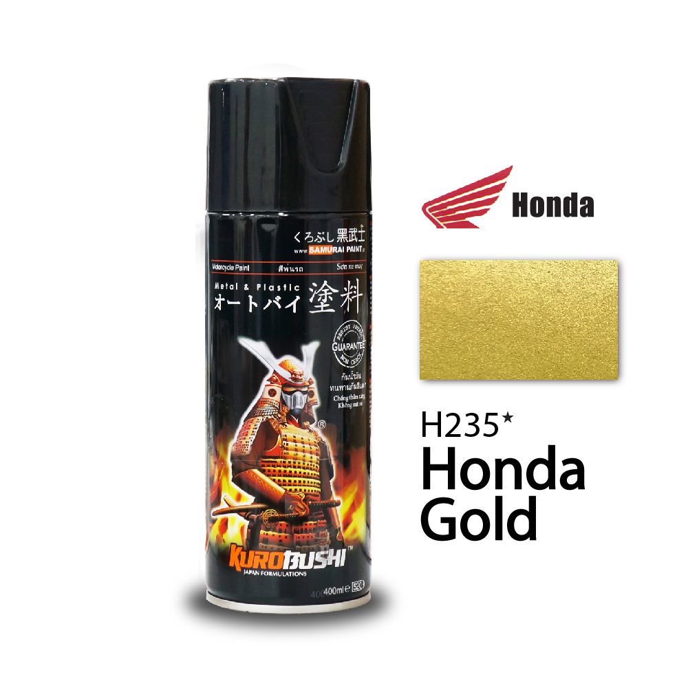 SAMURAI Spray Paint HONDA Colour 400ml (#h212 #h214 #h221 #h224 #h227 #h231 #h232 #h233 #h235)_11