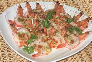 Garlic Steam Shrimp   蒜蓉开背虾 _0