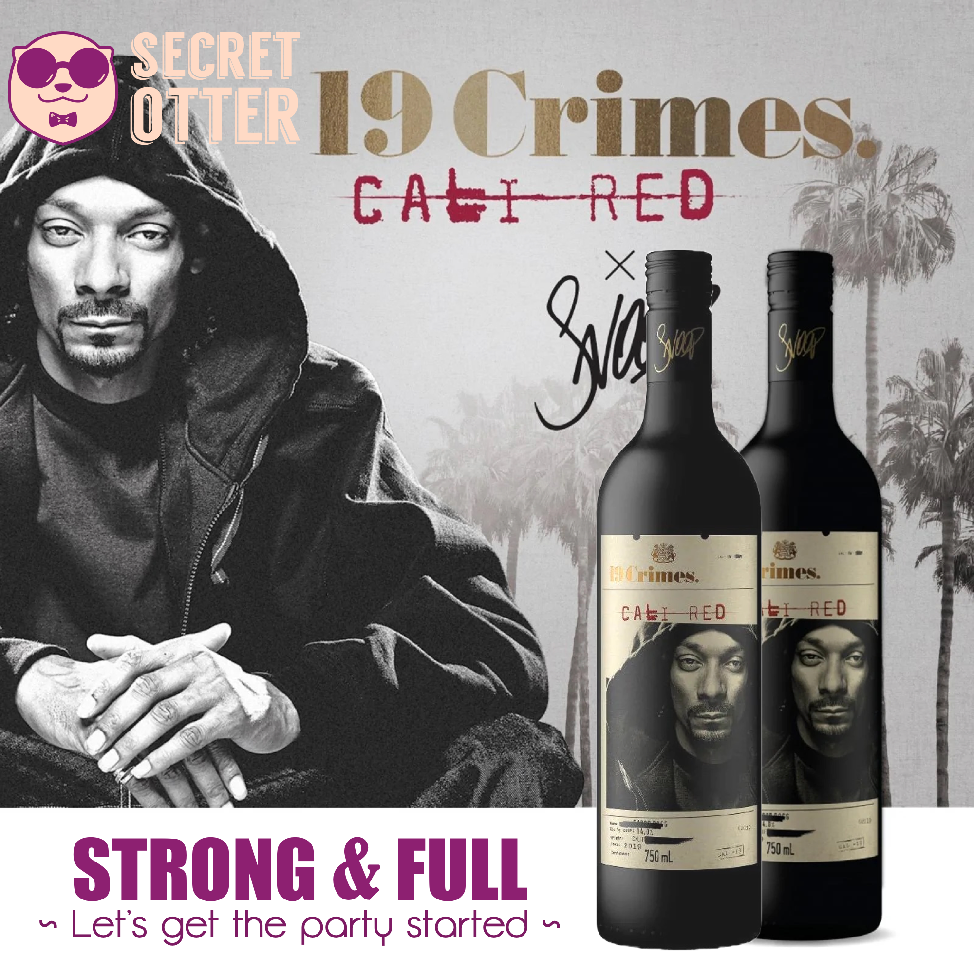 2 x 19 CRIMES Snoop Dogg Cali Red [Australia] _0