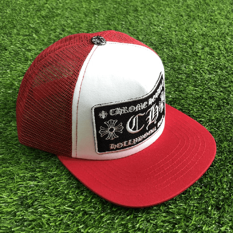 CH FLAT PEAK RED AND WHITE_1