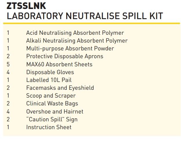 SPILL STATION Laboratory Spill Response Kit_1