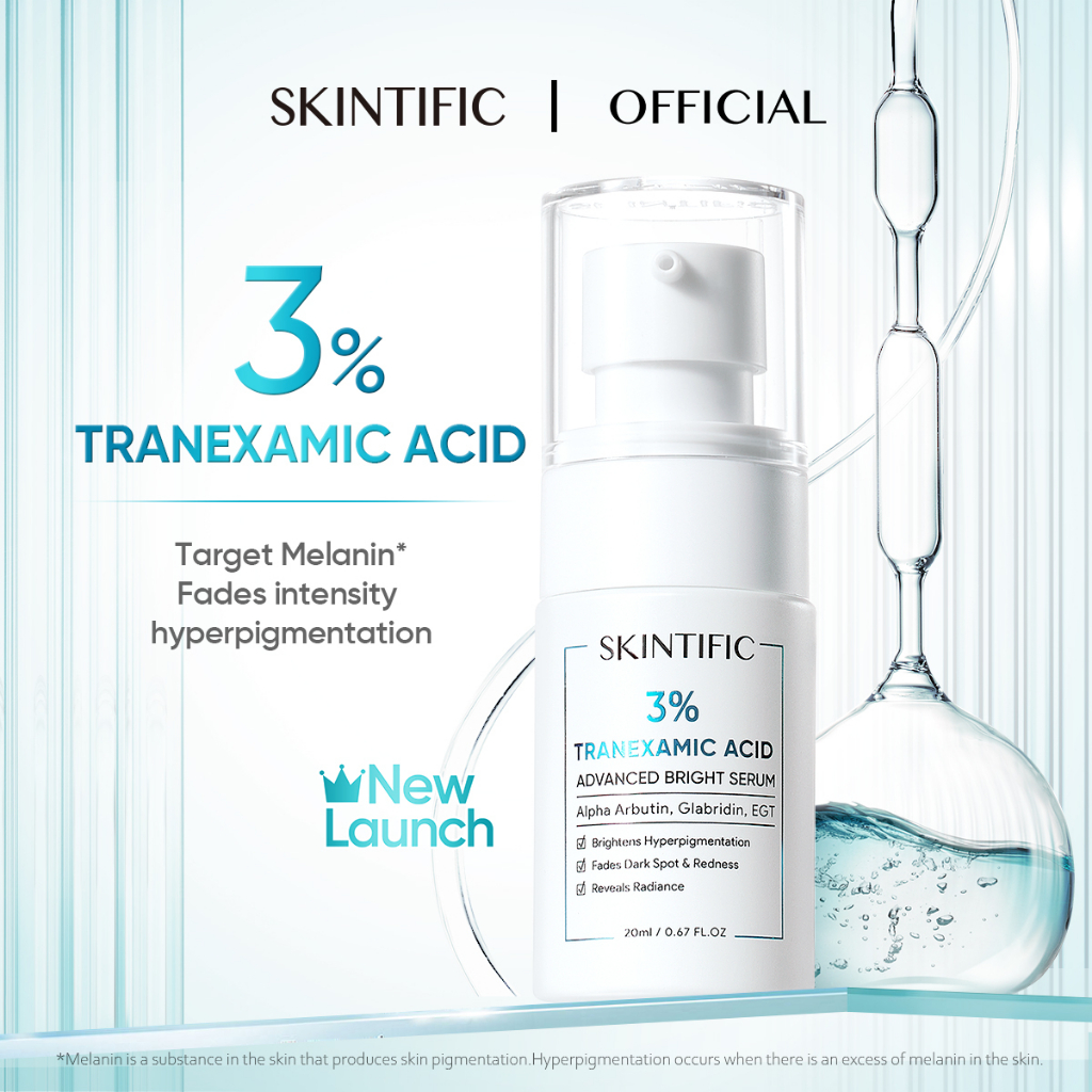 Skintific 3% Tranexamic Acid Advanced Bright Serum 20ml_0