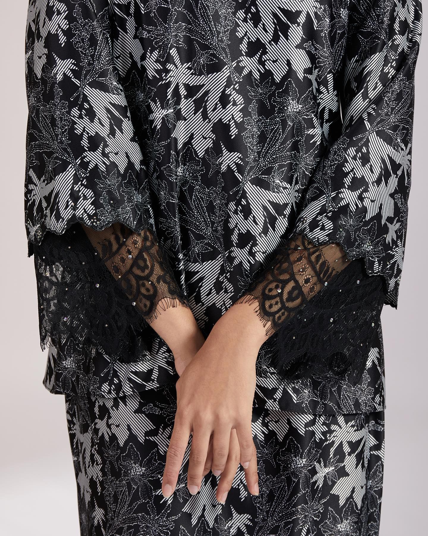 SERENA BAJU KURUNG - BLACK_2