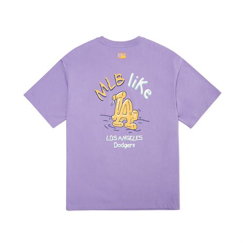 LIKE Back Logo Overfit T-Shirt LA DODGERS - C08_0