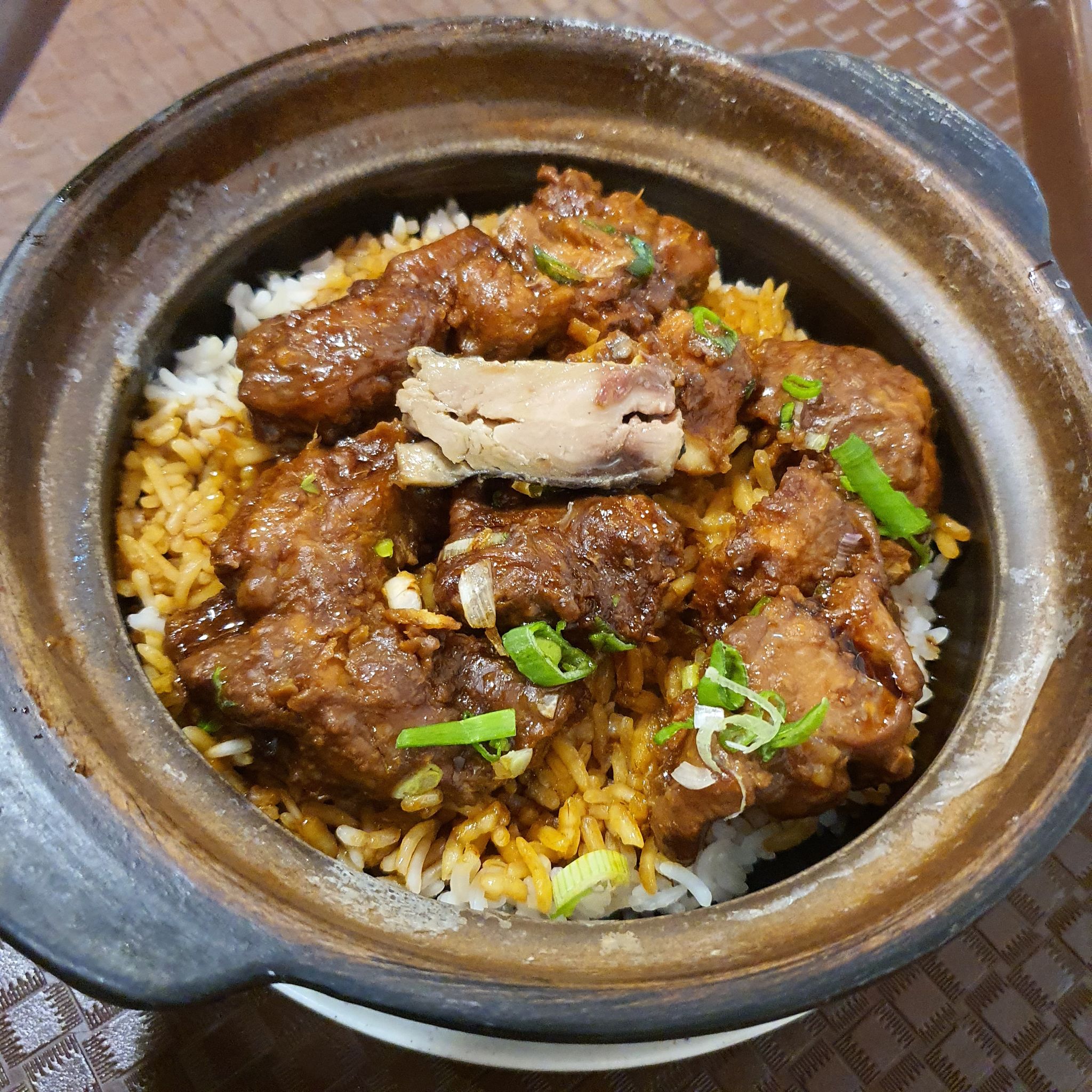 Claypot Chicken Rice With Salted Fish _0