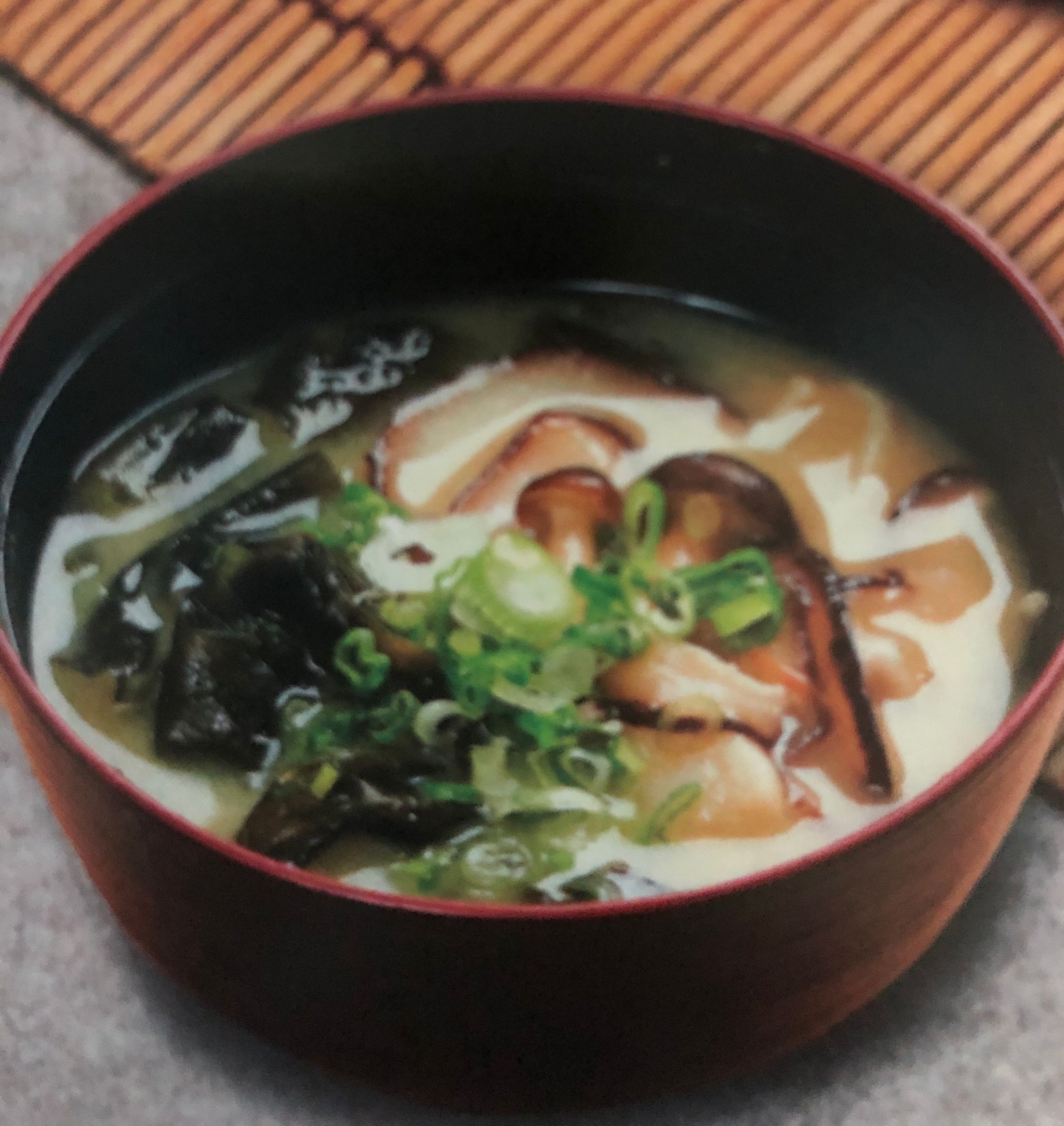 Mixed Kinoko Miso Soup_0