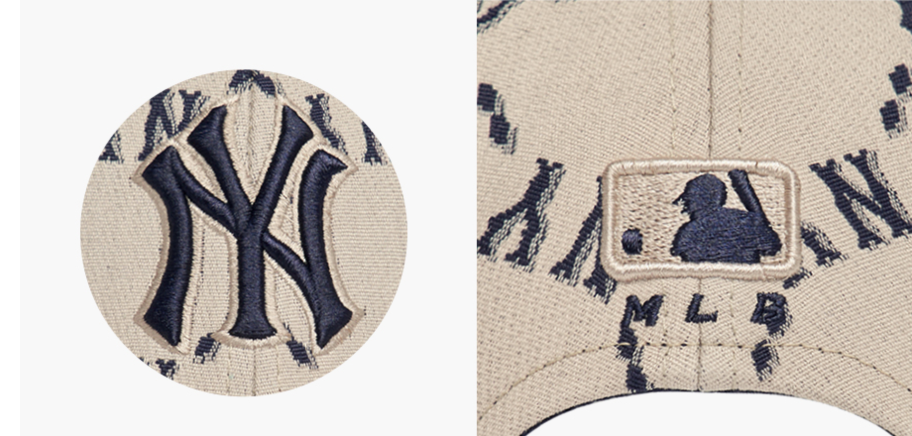 Diamond Monogram Structure Ball Cap - CC27_7