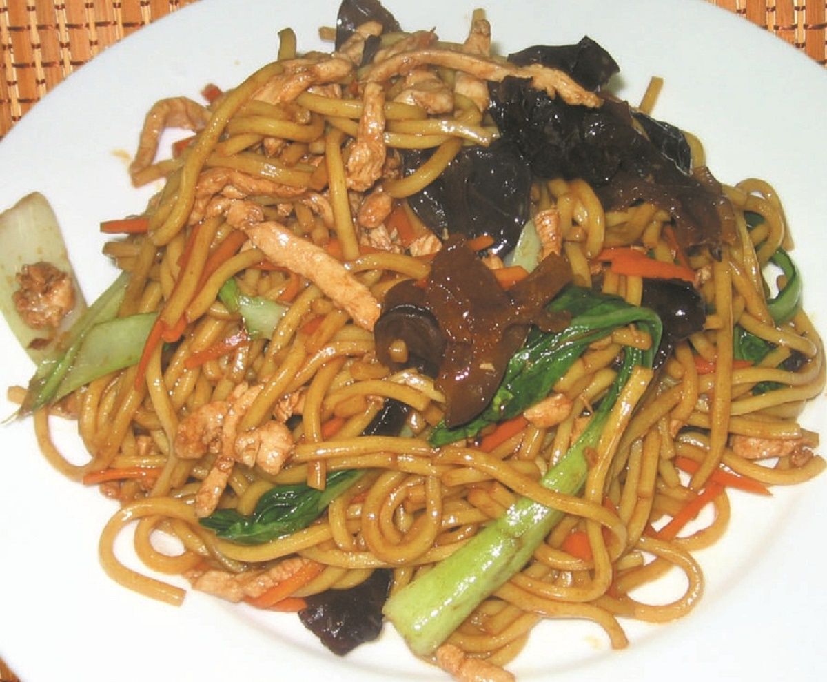 Chicken Fried Noodles  鸡肉 炒面_0