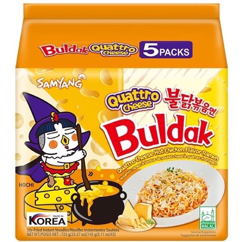  Halal Samyang Quattro Cheese 145gx5_0