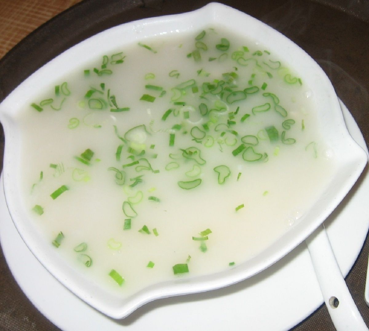 Chicken with Preserved Egg Congee   皮蛋鸡肉粥_0