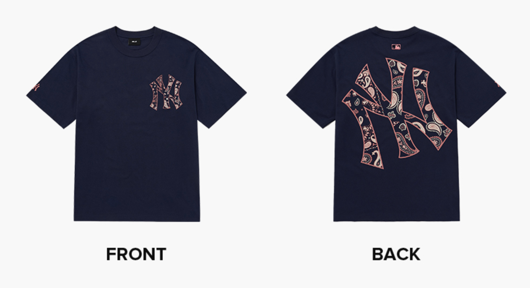 Paisley Mega Logo T Shirt - C66_3