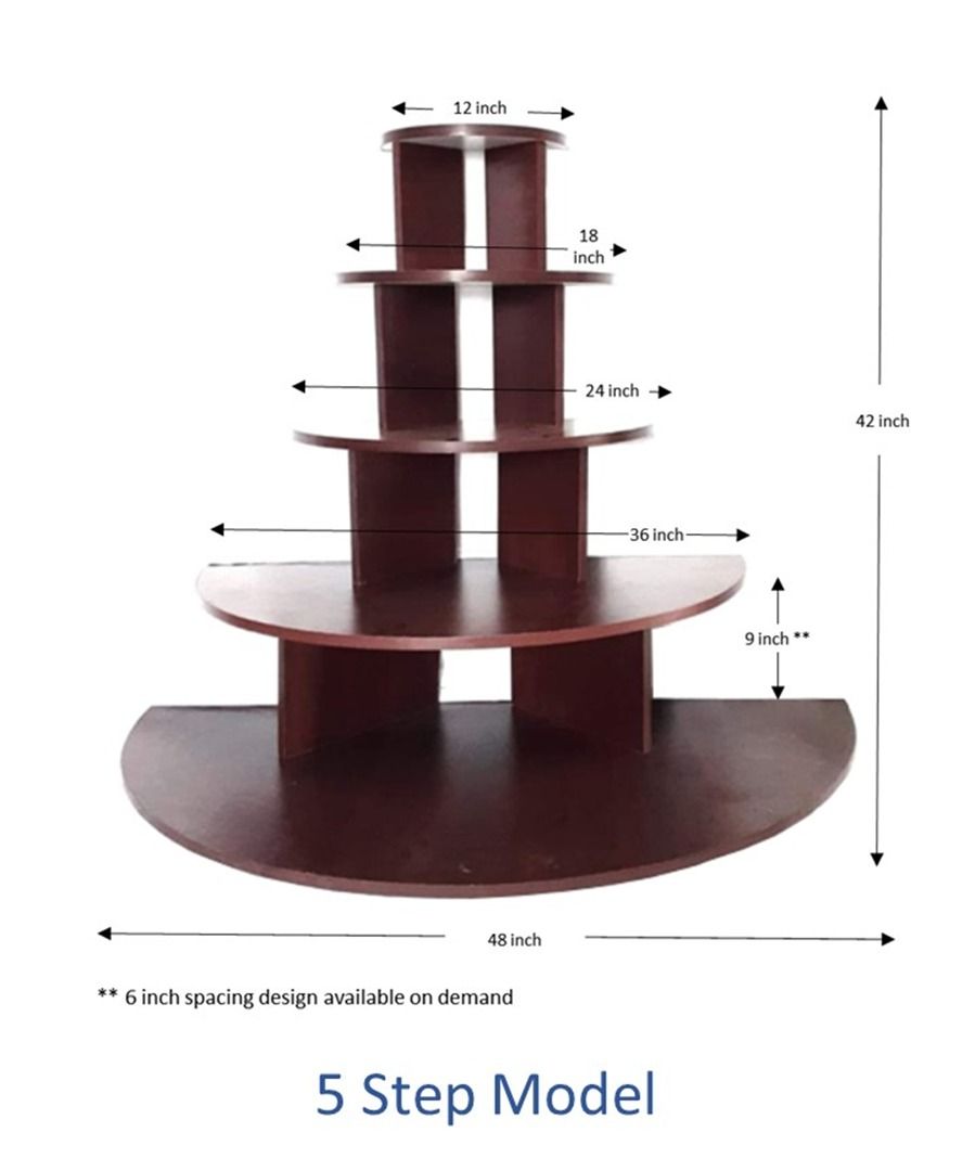 CP05 - Semi Circular Golu Padi/Steps - 5 steps - Collapsible_1