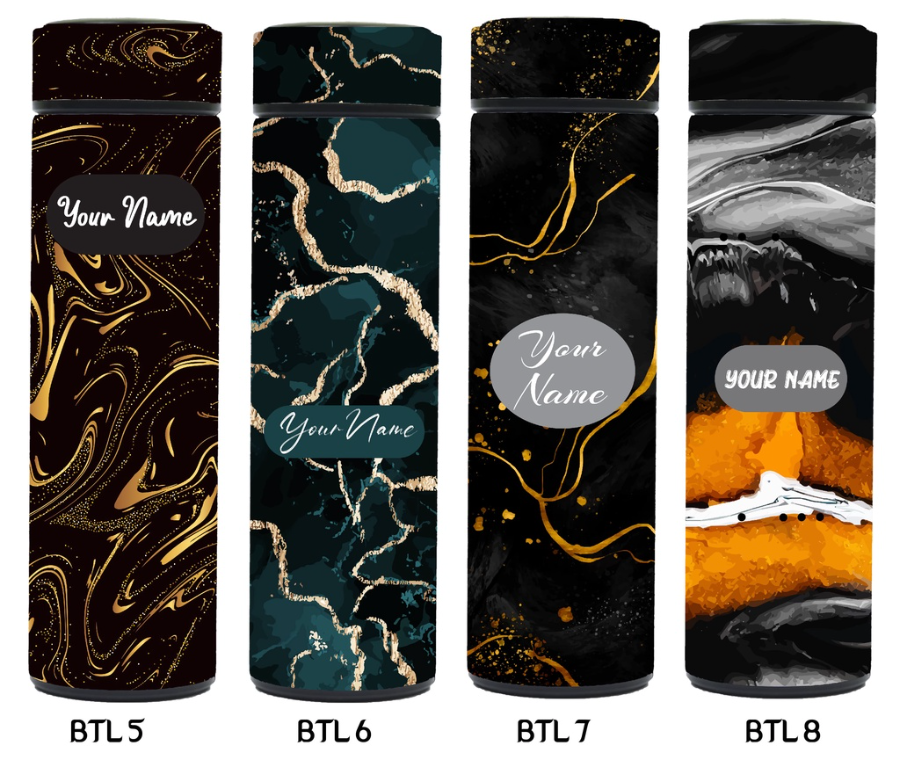  Tumbler Print UV Motif Marble (Rubber Coated, High Quality) _1
