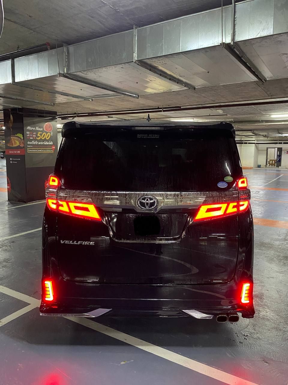 TOYOTA VELLFIRE ZG FACELIFT (HITAM)_5