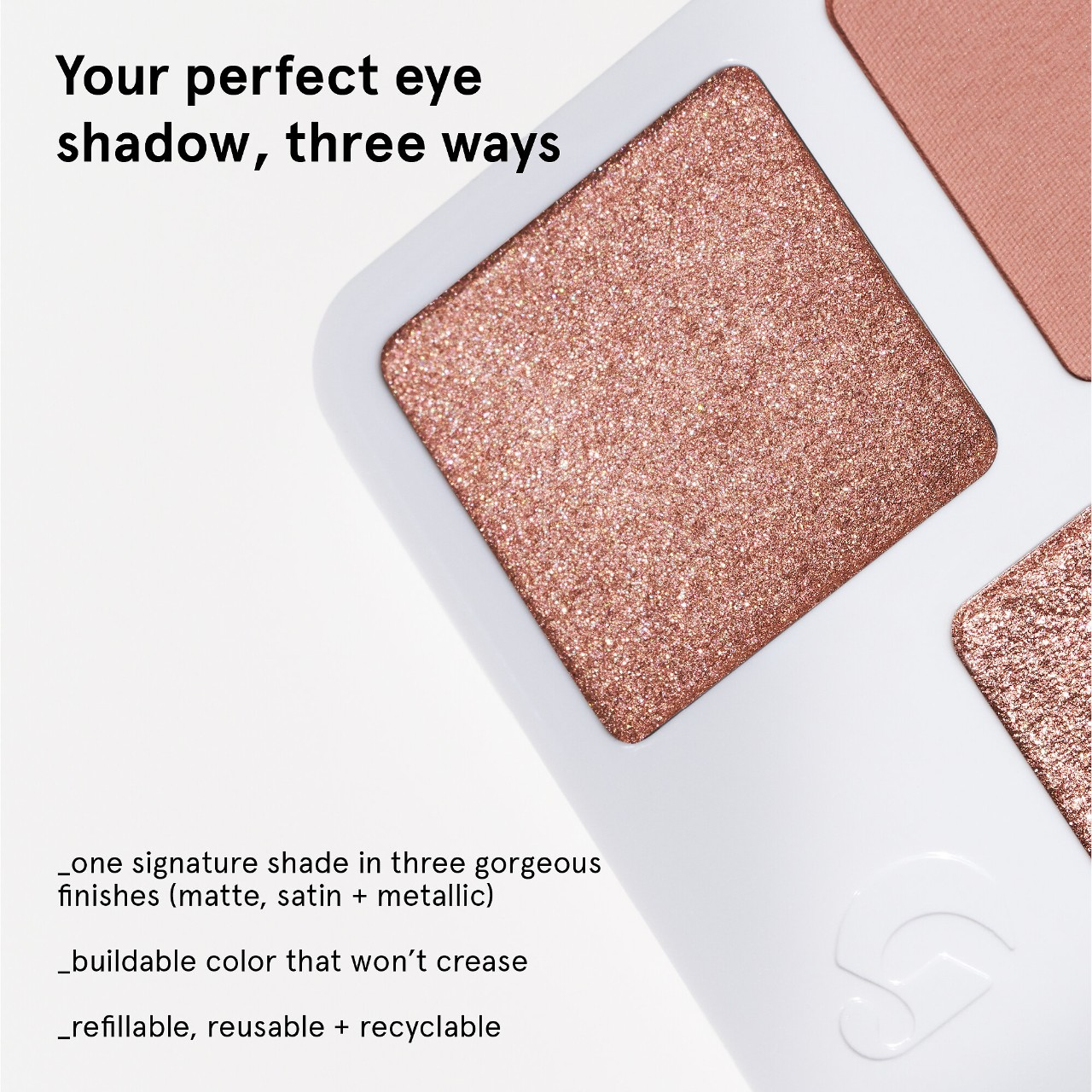 Glossier Monochromes Essential Eyeshadow Trio Palette (3 x 1.3g)_1